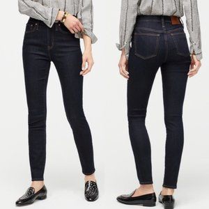 J Crew Dark Indigo Toothpick Denim